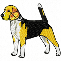 Dogs Embroidery Design 2